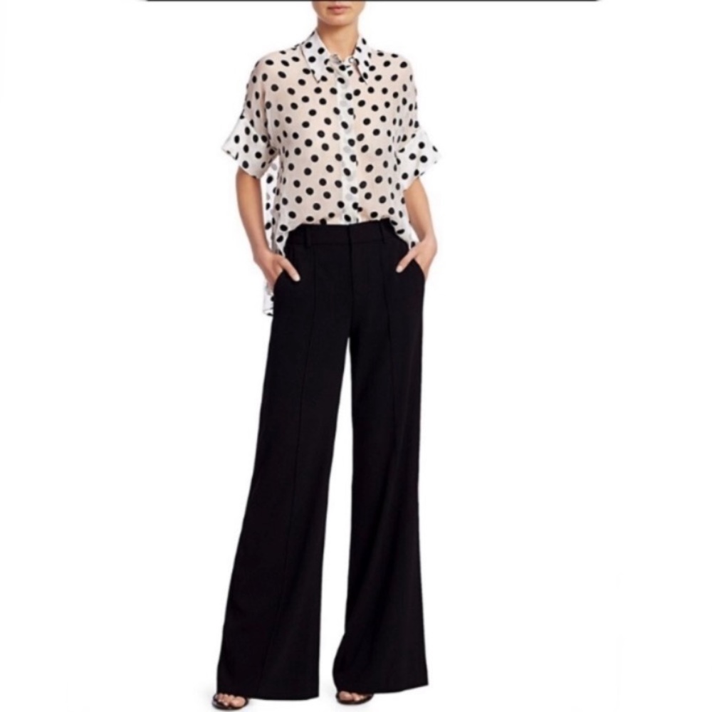 Dolce & Gabbana High Waisted Wide Leg Pants
